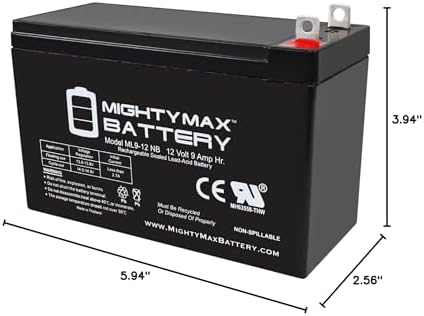 Batería de Reemplazo Mighty Max 12V 9AH para Generadores Portátiles Generac XG8000E - imagen 8