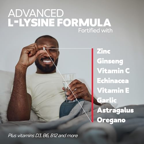 Cápsulas de L-Lisina 250mg de Bravado Labs – Apoyo Inmunológico y para Herpes Labial – Veganas, No Transgénicas, Sin Alérgenos, Probadas por - imagen 5