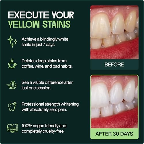 Tiras Blanqueadoras de Dientes Dead Simple – 14 Tratamientos, Blanqueo Seguro para Esmalte, Ideal para Remover Manchas en Casa, Apto para Dientes - imagen 2
