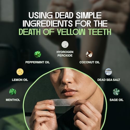 Tiras Blanqueadoras de Dientes Dead Simple – 14 Tratamientos, Blanqueo Seguro para Esmalte, Ideal para Remover Manchas en Casa, Apto para Dientes - imagen 4