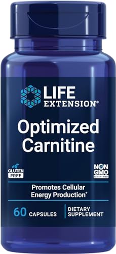 Life Extension Carnitina Optimizada, Tres Formas de L-carnitina, Promueve la Salud del Corazón y Cerebro, Libre de Gluten, No GMO, Vegetariano, 60 - imagen 3