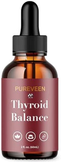 Gotas Pureveen para el Equilibrio de Tiroides, Suplemento Multivitamínico Natural de Máxima Potencia, 30 Porciones para Salud y Bienestar - imagen 1