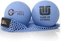 Tune Up Fitness – Par de Pelotas de Terapia PLUS en Tote | Pelotas de Masaje para Liberación Miofascial | Alivio de Dolor de Cuello, Espalda Baja, - imagen 1