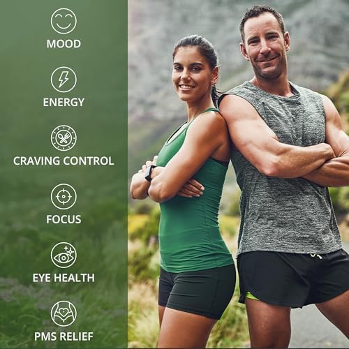 Suplementos de Azafrán - Cápsulas de Extracto de Azafrán Orgánico USDA para Mujeres, Hombres y Niños. Con Fibra Prebiótica Orgánica, Natural para - imagen 7