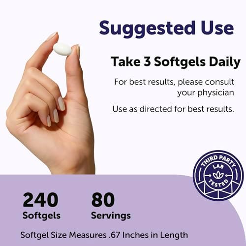 Suplemento de Magnesio Glicinato Micro Ingredients 800 mg, 240 Cápsulas Blandas | Magnesio Quelado con Aceite MCT | Sin OGM, Sin Gluten, Sin Soja - imagen 3