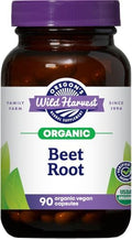 Cápsulas Orgánicas de Raíz de Betabel Oregon's Wild Harvest – 90 Cápsulas Veganas – Certificadas USDA – Sin OGM, Sin Gluten, Sin Lácteos, Sin Soja – - imagen 1