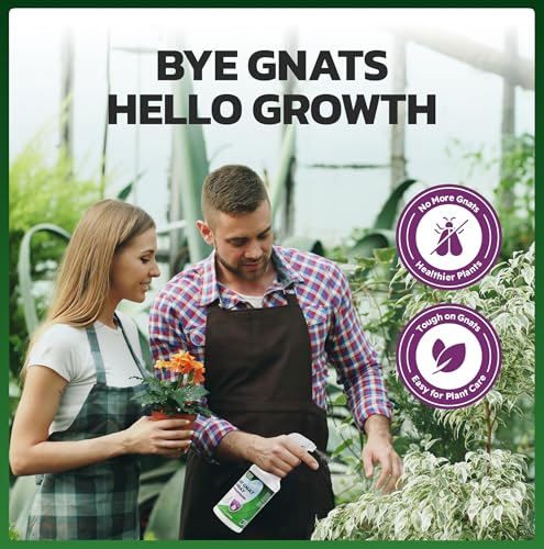 Eco Defense Spray para Gnat para Plantas de Interior – Insecticida para Gnat de Hongo y Control de Insectos en Plantas de Casa – Spray Natural para - imagen 7