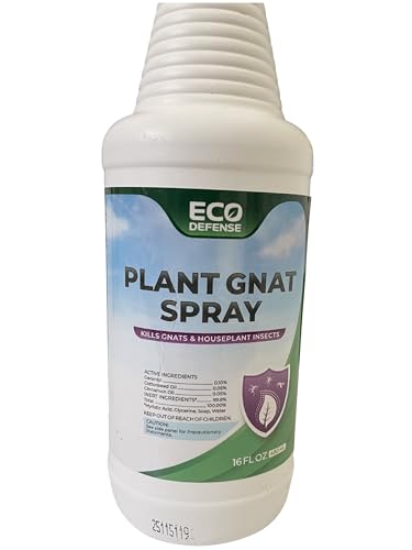 Eco Defense Spray para Gnat para Plantas de Interior – Insecticida para Gnat de Hongo y Control de Insectos en Plantas de Casa – Spray Natural para - imagen 8