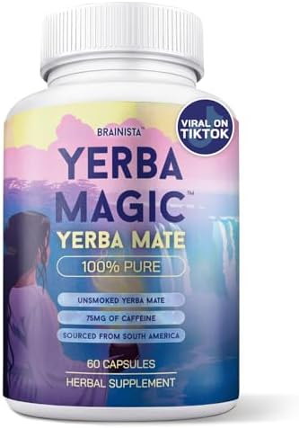 Cápsulas de Yerba Mate Magic - Extracto 100% Puro, Alta Potencia Energética y Enfoque - 75mg de Cafeína Limpia, Sin Nervios, Sin Rellenos - Surtido - imagen 1