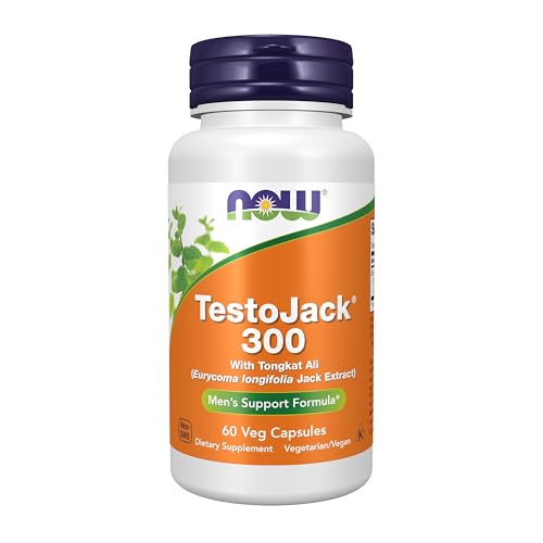 Suplementos NOW Foods, TestoJack 300™ con 300 mg de Tonkat Ali (Extracto de Eurycoma longifolia Jack), 60 Cápsulas Veganas - imagen 5
