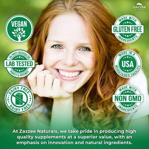 Extracto de Frijol Blanco Zazzee 10:1, 1800 mg por Porción, 200 Cápsulas Veganas, Suministro de 2+ Meses, Soporte Digestivo, 100% Vegetariano, No - imagen 8