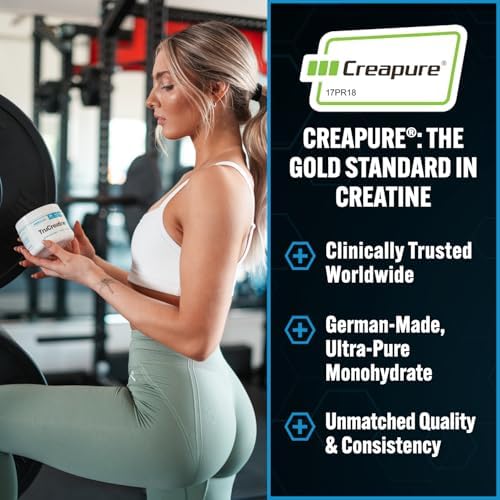 PEScience TruCreatine Cápsulas de Creatina, Creapure Monohidrato, 3g por Porción, 120 Cápsulas para Hombres y Mujeres, Apoya Crecimiento Muscular y - imagen 5