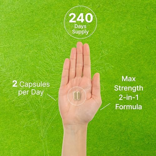 Extracto de Tongkat Ali 300:1 con Hierba de Cabra Follona 1,100mg – Raíz de Eurycoma Longifolia – Suplemento Herbal Extra Fuerte para Energía - imagen 5