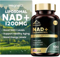 Suplemento Liposomal de NAD+ MEGNETA 1200mg con Trans Resveratrol - Aumenta Niveles de NAD+, Energía y Soporte Antienvejecimiento - Vegano, 100 - imagen 1