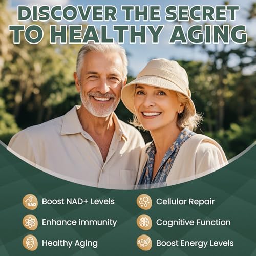 Suplemento Liposomal de NAD+ MEGNETA 1200mg con Trans Resveratrol - Aumenta Niveles de NAD+, Energía y Soporte Antienvejecimiento - Vegano, 100 - imagen 4