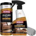 Limpiador y Acondicionador de Cuero Weiman - Limpia, Restaura y Protege el Cuero, Protección UV para Evitar Grietas y Desvanecimiento, Paquete de 2 - imagen 1