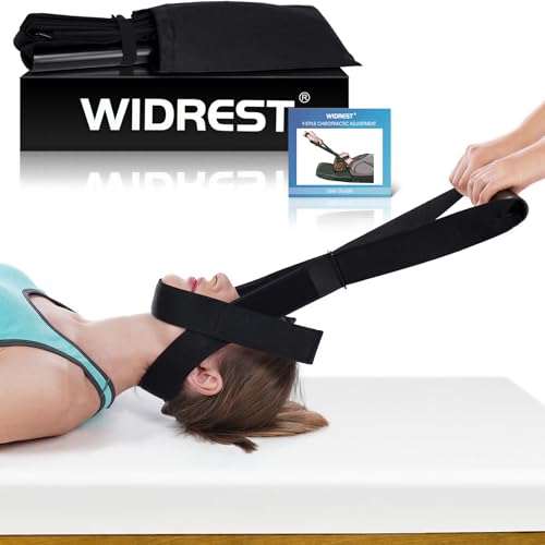 Faja Descompresora Cervical WIDREST, Correa para Estiramiento de Cuello con Cinturón para la Barbilla, Herramienta Quiropráctica. - imagen 1