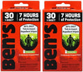 Toallitas Repelentes de Insectos Ben's 30 DEET para Mosquitos y Garrapatas - Paquete de 24 Unidades - imagen 1