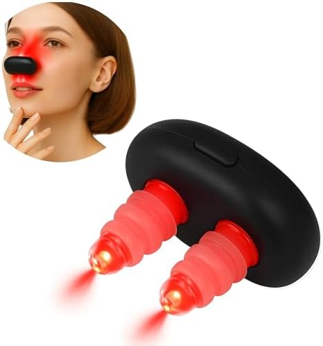 Dispositivo de Terapia Nasal de Luz Roja, Alivio Suave para Resfriados, Terapia Portátil para Uso Diario en Casa y Viajes - imagen 1