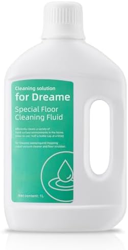 Solución de limpieza de piso de 1000 ml para aspiradoras robot Dreame L10 Ultra, L20 Ultra, L30 Ultra, L40 Ultra, L50 Ultra, X50 Ultra, X40 Ultra, - imagen 1