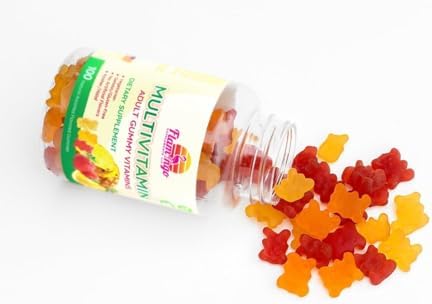 Gomitas Multivitamínicas Flamingo Supplements | Veganas, Kosher Halal, Sin Gluten ni Gelatina | Para Hombres, Mujeres y Niños | 3 Sabores Naturales | - imagen 3