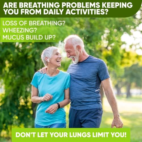 Suplemento para la Salud Pulmonar y Soporte Inmunológico - Limpieza y Desintoxicación Pulmonar con Vitaminas para la Inmunidad, Quercetina y - imagen 4