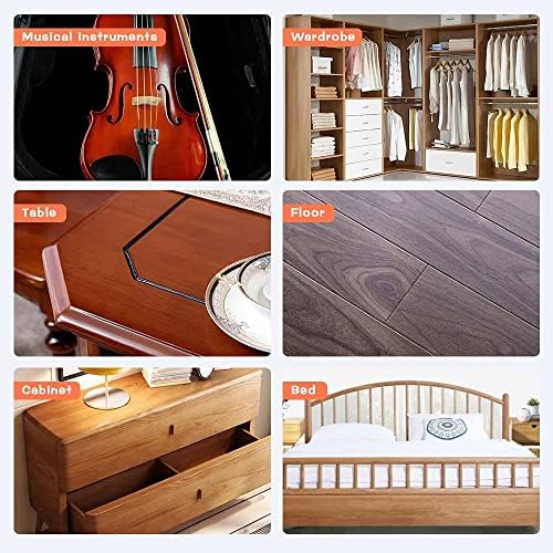 Kit de Reparación de Muebles de Madera - 18 Colores de Masilla para Madera, Relleno para Pisos de Vinil y Laminado, Kit para Toques en Gabinetes - - imagen 6