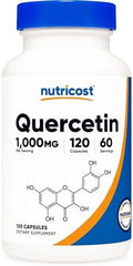 Nutricost Quercetina 1000mg, 120 Cápsulas Vegetarianas - 60 Porciones, 500mg por Cápsula, Sin OGM, Libre de Gluten - imagen 1
