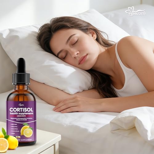 Suplementos de Cortisol Hoozzch para Mujeres y Hombres - Magnesio Glicinato, Ashwagandha, L-Teanina, Fosfatidilserina - Apoya la Calma, Enfoque, - imagen 5