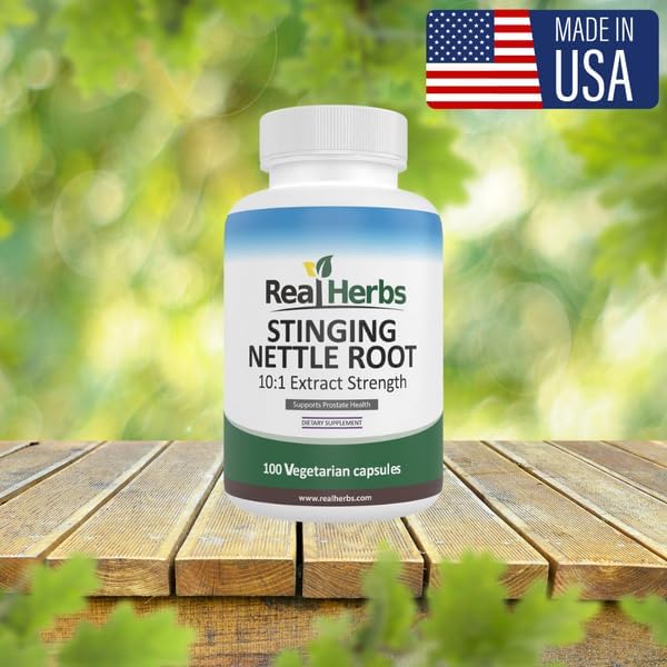 Extracto de Raíz de Ortiga Real Herbs 750mg (Extracto 10:1) por Cápsula, No GMO, Libre de Gluten, Cápsulas Vegetarianas, 100 Contenidos - imagen 5