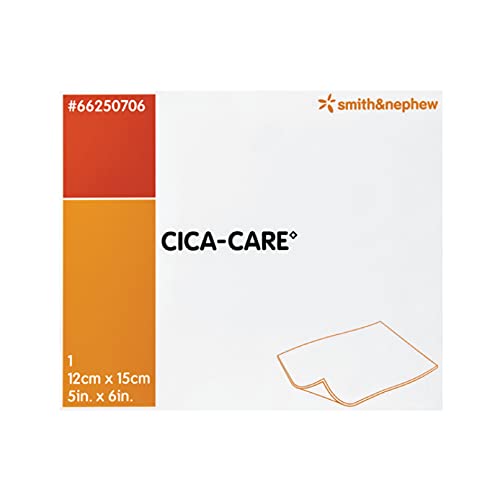 Hoja de Gel de Silicona Autoadhesiva CICA-Care de Smith & Nephew para Manejo de Cicatrices y Cuidado de Heridas, 5 x 6 Pulgadas - imagen 6