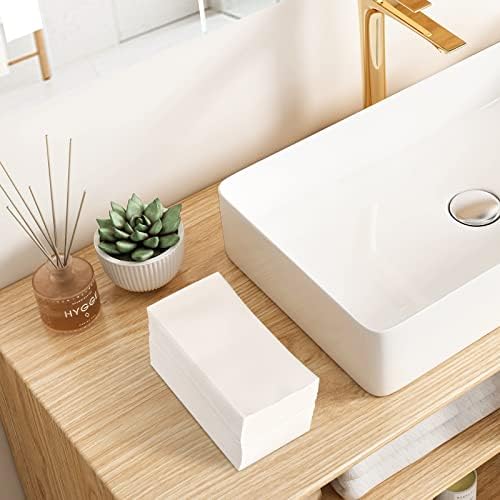 Toallas desechables de lino para invitados, 200 piezas, 12 x 17, suaves y absorbentes, ideales para baño, cocina, bodas o cenas. - imagen 5