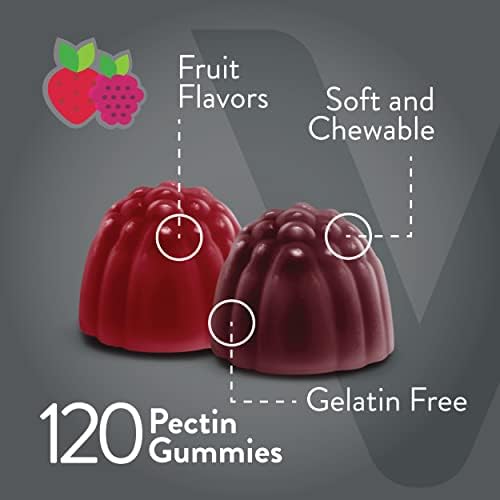 Gomitas de Fibra Prebiótica VITEEY para Adultos, 4g - Suplemento Digestivo Vegano y Sin Azúcar - 120 Piezas - imagen 3
