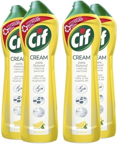 Crema Cif Limón 500 Ml (Paquete de 4) - imagen 1