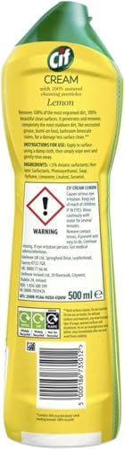 Crema Cif Limón 500 Ml (Paquete de 4) - imagen 3