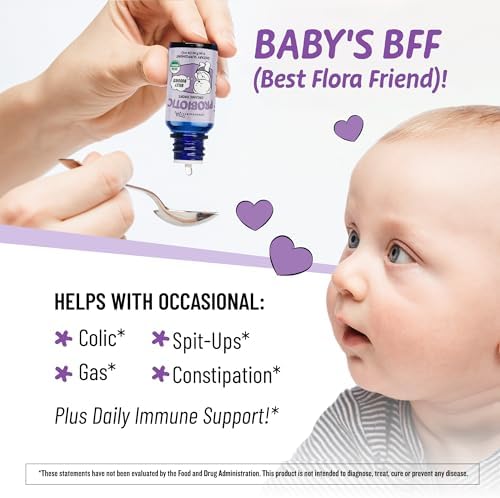 Gotas Probioticas Orgánicas Legendairy Milk para Bebés - Alivio de Cólico y Gas para Recién Nacidos y Niños Pequeños - Soporte Digestivo y Alivio de - imagen 3