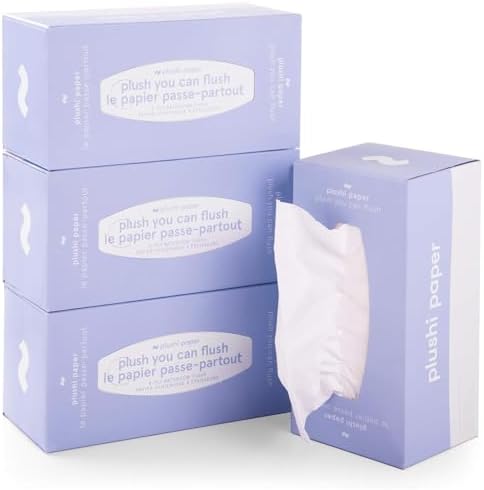 Papel Higiénico Biodegradable Septic Safe Tube Free - 4 Capas, Rápido Disolvente, Aprobado por Mamás, Ideal para Viajes, RV y Uso Marino - 4 Cajas, - imagen 1