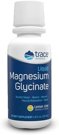 Magnesio Glicinato Líquido Trace Minerals - Salud Ósea, Nerviosa y Digestiva - Mejora Sueño, Claridad y Concentración - Suave - Sabor Limón Lima - 8 - imagen 1