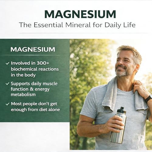 Clair Magnesio Premium - Suplemento de Magnesio Complejo, Mezcla de Glicinato, Malato, Citrato y Óxido, Cápsulas Veganas para Función Muscular, - imagen 2
