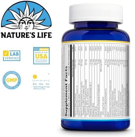 Nature's Life Mighty Mini Vite - Multivitamínico Diario para Hombres y Mujeres - Vitamina D y Complejo B - Apoyo a la Inmunidad y Metabolismo - imagen 2
