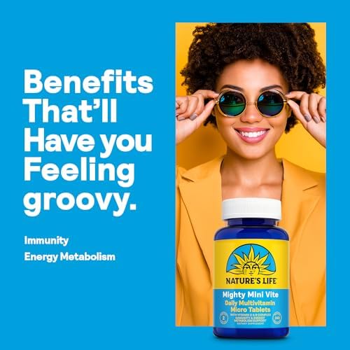 Nature's Life Mighty Mini Vite - Multivitamínico Diario para Hombres y Mujeres - Vitamina D y Complejo B - Apoyo a la Inmunidad y Metabolismo - imagen 3