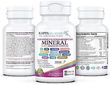 KAPPA NUTRITION Complejo Mineral Avanzado 13 en 1 - 90 Cápsulas con Vitamina K2, D3, Zinc, Selenio y Más - imagen 2