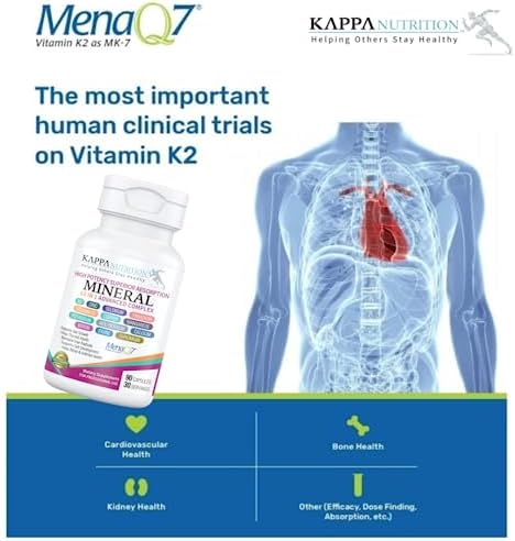 KAPPA NUTRITION Complejo Mineral Avanzado 13 en 1 - 90 Cápsulas con Vitamina K2, D3, Zinc, Selenio y Más - imagen 5