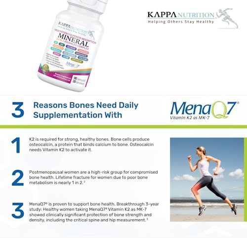 KAPPA NUTRITION Complejo Mineral Avanzado 13 en 1 - 90 Cápsulas con Vitamina K2, D3, Zinc, Selenio y Más - imagen 6