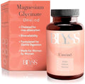 Cápsulas de Magnesio Bisglicinato BLYSS Nutrition para Mujeres - Suplemento Natural de 200mg para Dormir, Ánimo y Calambres Musculares - 120 piezas - imagen 1