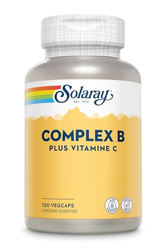 SOLARAY Complejo de Vitaminas B 100mg - Energía Celular, Salud Nerviosa y Cardiaca - Suministra las 8 Vitaminas B - Vegano, 100 Porciones - imagen 6
