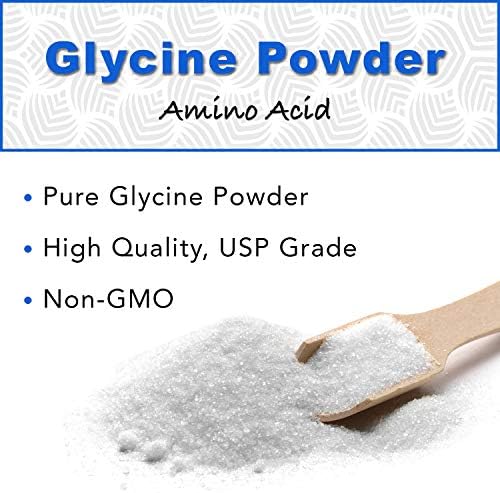 Polvo de Glicina (2 lbs) - Promueve Sueño Reparador, Energía y Fuerza Muscular, Apoyo a la Memoria y Cognición (Bolsa Reutilizable) - imagen 3