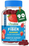 Gomitas de Fibra Sin Azúcar Lifeable para Adultos | 4g | Suplemento de Fibra Delicioso | Keto, Sin Gluten, Vegano, No GMO | Salud Digestiva | 90 - imagen 1