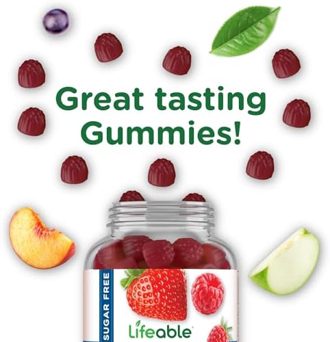Gomitas de Fibra Sin Azúcar Lifeable para Adultos | 4g | Suplemento de Fibra Delicioso | Keto, Sin Gluten, Vegano, No GMO | Salud Digestiva | 90 - imagen 7