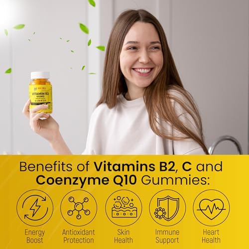 Gomitas Doc Mila de Vitamina B2 100mg para Adultos y Niños - Suplemento de Riboflavina 100mg - imagen 4